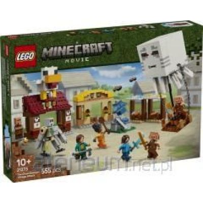 27. LEGO Minecraft 21273 Atak balonowego Ghasta na wioskę (WYPRZEDAŻ)