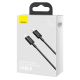 5. Kabel Baseus Superior Series USB-C / Lightning PD 20W 1 m - czarny