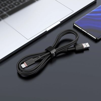 4. Acefast kabel USB - USB Typ C 1,2m, 3A czarny (C2-04 black)