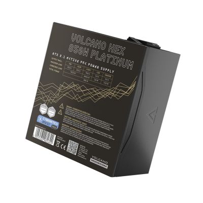 6. MODECOM ZASILACZ VOLCANO HEX 850W PLATINUM ATX 3.1