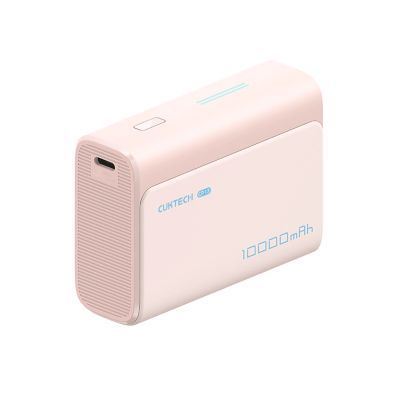 Powerbank Cuktech CP13 30W 10000mAh USB-C + USB-A - różowy