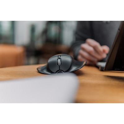 3. Bakker Elkhuizen HandShoeMouse Shift - mysz - ergonomiczna - prawo- i leworęczna - laserowa - 3 przyciski - bezprzewodowa