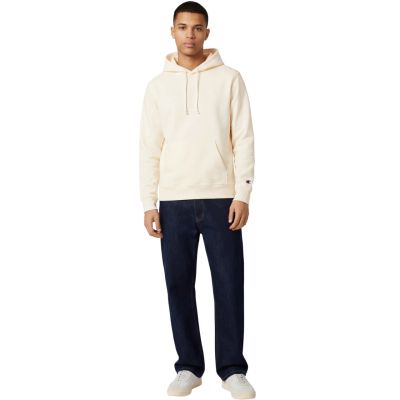 5. Bluza męska Champion Hoodie Sweatshirt kremowa 220783 YS084