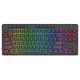 REDRAGON K516RGB-PRO SHIVA PRO 87 klawiatura USB + RF Wireless + Bluetooth Czarny