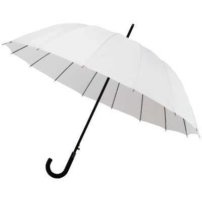 2. PARASOL DŁUGI PÓŁAUTOMATYCZNY 16 ŻEBER BIAŁY SEMI LINE
