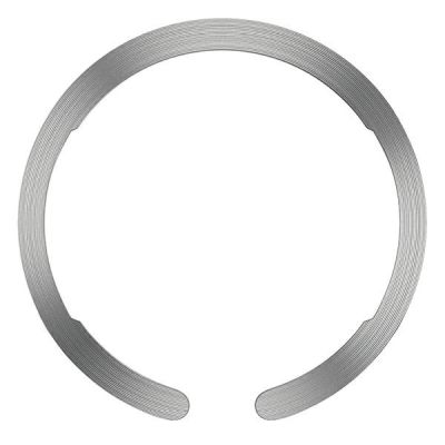 2. Pierścień MagSafe PanzerGlass Bang ON do iPhone 12 / 13 / 14 / 15 - srebrny