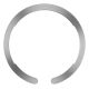 2. Pierścień MagSafe PanzerGlass Bang ON do iPhone 12 / 13 / 14 / 15 - srebrny