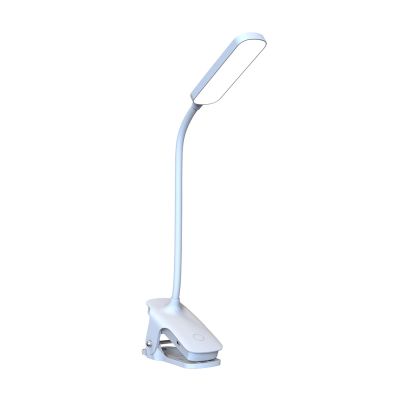 Mini lampka LED Wozinsky VT-02 przewodowa do czytania z klipsem i kablem USB-C 80 cm - biała