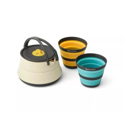 5. Ultralekki składany zestaw z czajnikiem SEA TO SUMMIT  Frontier UL dla 2 osób/3 elementy