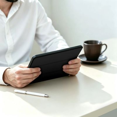 8. Etui Tech-Protect SmartCase Pen na Xiaomi Redmi Pad 2 9.7" - czarne