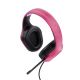 4. Słuchawki TRUST GXT415P ZIROX HEADSET - PINK 24992