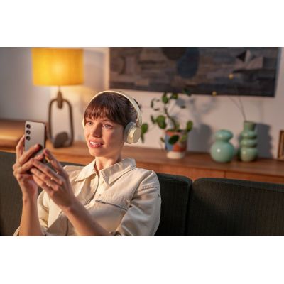 3. Philips TAH3209BG/00 słuchawki/zestaw słuchawkowy Bezprzewodowy Opaska na głowę Połączenia/muzyka Bluetooth Beżowy