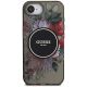 3. Etui Guess IML Flowers MagSafe na iPhone 16e - czarne