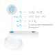 8. Słuchawki 3mk LifePods douszne bezprzewodowe Bluetooth 5.3 ANC - białe