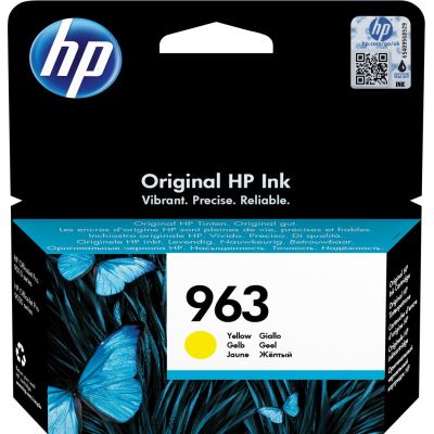 2. Tusz HP 963 żółty 3JA25AE#BGX