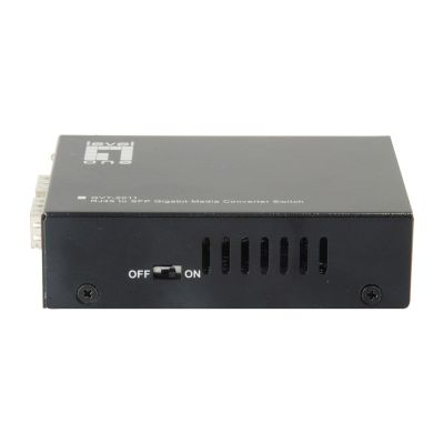 5. LevelOne GVT-2011 - Media konwerter - GigE - 10Base-T, 100Base-TX, 1000Base-T, 1000Base-X - RJ-45 / SFP (mini-GBIC)