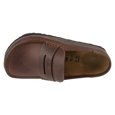 3. Birkenstock Naples Leoi 1029617 Brązowe 36