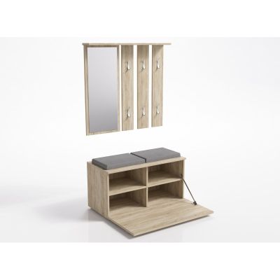 2. GARDEROBA OPAL SONOMA KOMPLET