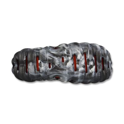 5. Klapki basenowe chodaki Crocs Echo Marbled Slide in Black/Flame - 208467-0X9