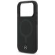 6. Etui Mercedes Plain Smooth Leather MagSafe do iPhone 17 Pro - czarne