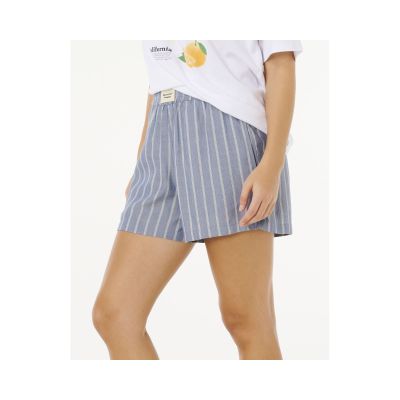 2. Szorty damskie RIP CURL Beach Days Pinstripe Short niebieskie
