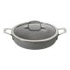 9. Patelnia BALLARINI Salina Granitium głęboka z 2 uchwytami granitowa 28 cm 75002-810-0