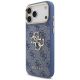 2. Etui Guess 4G Big 4G Classic Logo Big Strap Metal Buttons na iPhone 18 Pro Max / 17 Pro Max - niebieskie