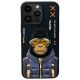 Etui Nimmy Cool&Cute 2.0 Monkey na iPhone 15 Pro - czarne