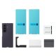 5. EF-EF976CVE Samsung Silicone Magnet Cover for Galaxy Z Fold 8 Ultra Violet
