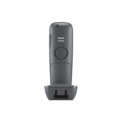 5. Telefon bezprzewodowy Gigaset E560 HX z zestawem głośnomówiącym szary
