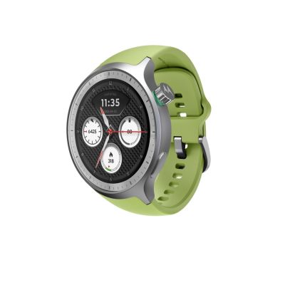 3. Motorola Moto Watch 512MB Silver_Stainless Steel + Herbal Garden_Silicone  Silver