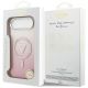 8. Etui Guess IML Gradient Triangle Logo MagSafe na iPhone Air - różowe