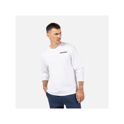 Koszulka męska ROSSIGNOL Long Sleeve Tee biała