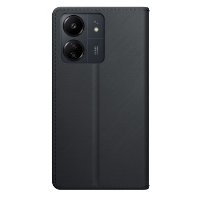 12. Etui z klapką 3mk Wallet Case na Xiaomi Redmi 13C/Poco C65 - czarne