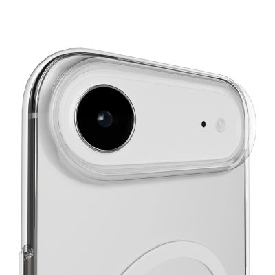 6. Etui Puro Lite Mag TPU+PC kompatybilne z MagSafe na iPhone 17 Air - przezroczyste z białym pierścieniem