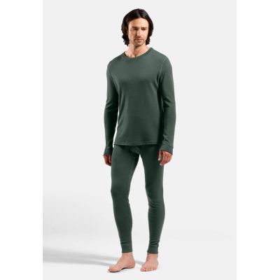 3. Spodnie Odlo BL BOTTOM long MERINO 260 roz. M Niebieska