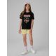 4. T-shirt regular z nadrukiem dziewczęcy 4F 4FJRAW26TTSHF4240-20S