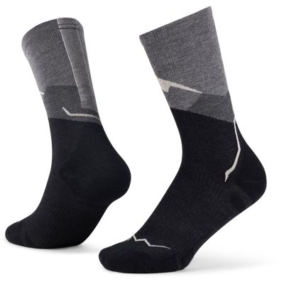 Skarpetki Buff MERINO LIGHTWEIGHT CREW SOCK LWC1 GRAPHITE S   36/38