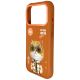 3. Etui Nimmy Cool&Cute 2.0 Cat na iPhone 17 Pro Max - pomarańczowe