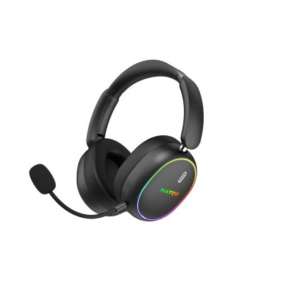 2. Słuchawki dla graczy Hator Phoenix 2 Wireless bezprzewodowe czarne