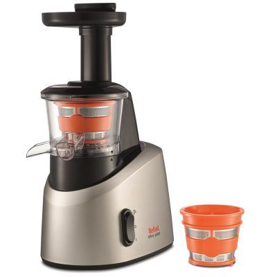 8. Wyciskarka wolnoobrotowa Tefal ZC255B (200W; kolor srebrny)
