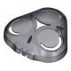 13. Philips X5004/00 maszynka do golenia Golarka rotacyjna Przycinarka Czarny, Srebrny
