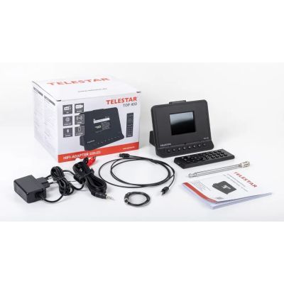 6. Radio TELESTAR TOP 400 czarne wielofunkcyjne radia Adapter HiFi
