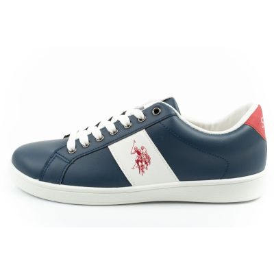 2. U.S. Polo Assn. buty trampki sneakersy męskie modne granatowe wygodne