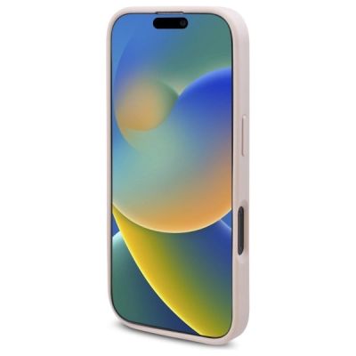 5. Etui Guess 4G Flowers Print MagSafe na iPhone 16 Pro Max 6.9" - różowe