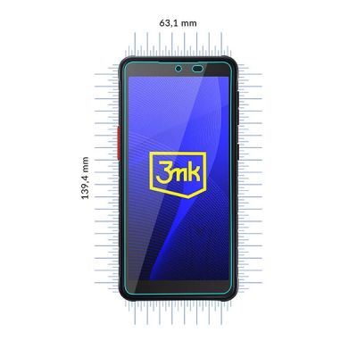 8. Szkło hybrydowe 3mk FlexibleGlass™ na Samsung Galaxy Xcover 5