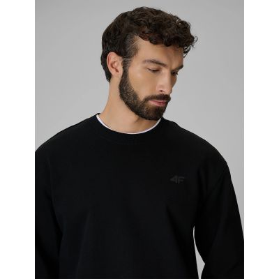 4. Bluza dresowa regular bez kaptura męska 4F 4FRMM00TSWSM3059-20S