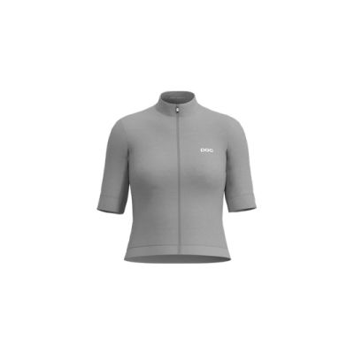 Koszulka rowerowa POC W's Thermal Lite Jersey szara