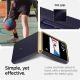 4. Etui Nano Pop Mag MagSafe na Samsung Galaxy Z Flip 7 - granatowo-żółte