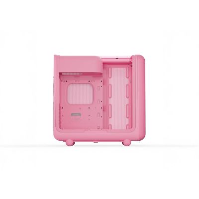4. HYTE X50 MID TOWER CASE STRAWBERRY MILK